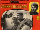 Johnny Hallyday - 45 T SP Les chevaliers du Ciel - Rouge (1968)