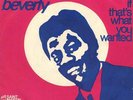45 FRANK BEVERLY IF THAT'S WHAT YOU WANTED ONLY PICTURE MONSTER NORTHERN SOUL 