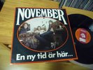 NOVEMBER EN NY TID ÄR HÄR 1970 MINT SWEDEN PROG. KILLER
