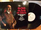 ADOLF HITLER Ein Volk Reich Fuhrer VINYL LP Goebbels Hermann BANNED in Germany