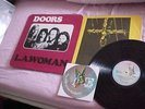 *THE DOORS* LA Woman - 1971 UK Elektra LP + Crucifix Liner + PROMO Sticker