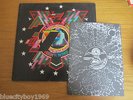 HAWKWIND IN SEARCH OF SPACE LP & LOGBOOK UK PRESSING EX/EX