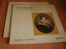 TWO FRENCH BELVEDERE STEREO / WEBER    piano sonatas  JANINE DACOSTA  / MINT