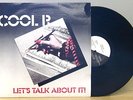 COOL R - Let's Talk About It - LP Vinyl 1986 - ST-62525-1 soul funk boogie