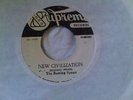 Burning Spear  -  New Civilization - SUPREME rocksteady ska 45 7