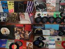 45 RARE LPs & 7