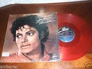 MICHAEL JACKSON ESPELIZNANTE THRILLER MEXICAN 12 RED VINYL MEXICO