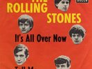ROLLING STONES 45 ITS ALL OVER NOW+PS GERMANY VERY RARE FIVE HEAD COVER