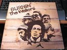 RARE THE WAILERS-BURNIN 1ST PRESS G/FOLD LP VINYL RECORD-EX+BOB MARLEY-PINK RIM