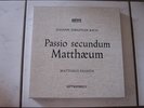 Johann Sebastian Bach +++ Passio Secundum Matthaeum +++ Matthäus Passion +++ LPs