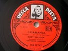 Suzy Solidor Casablanca Decca MB 20747