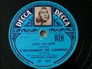 Suzy Solidor L'Inconnue de Londres (Leo Ferré) Decca
