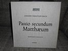Bach: Matthäus-Passion ,Richter  Archiv Produktion  4LP Box NM (First Press)