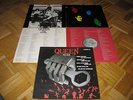 4 LP Vinyl QUEEN Hit Box 1982 Commander 9079/4 + POSTER Freddie  TOP