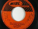 Reggae 45 PRINCE BUSTER Ten Commandments From Man To Woman / Ryging on Wirl