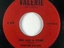 Reggae 45 EVERTON DACRES Jah Jah A Come on Valerie NM