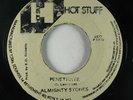 Reggae 45 ALMIGHTY STONES Penetrate on Hot Stuff VG++
