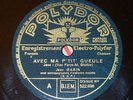 JEAN GABIN - Avec ma p'tite gueule - 78 tours / rpm Polydor