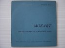 LP  DF 45 / MOZART divertimento PASQUIER TRIO