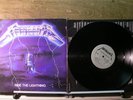 Metallica: Ride the Lightning (1st Silver Megaforce, 60 York Street N.J.)VG+ LP