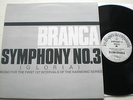 GLENN BRANCA: Symphony No.3 - LP 1983 MINT-  ORIGINAL  minimal symphonic rock