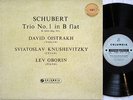 Oistrakh/Knushevitzky/Oborin:Schubert Trio #1:Columbia SAX 2281:Orig T/S:NM-