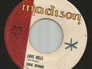 DOOWOP--EDDIE DELMAR & GROUP--LOVE BELLS--HEAR BOTH-- 1961 MADISON