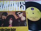 RAMONES - RARE - TIME HAS COME TODAY - UK W9606  1983 ] pic/sleeve
