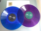 BOB DYLAN - BBC BROADCAST NEAR MINT PURPLE & BLUE VINYL 2LP. 1973 USA ORIGINAL
