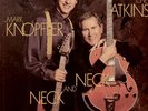 MARK KNOPFLER+CHET ATKINS-LP- NECK AND NECK- 1990- WIE NEU
