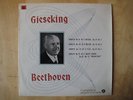 33CX 1519 BEETHOVEN Piano Sonatas GIESEKING UK Columbia 1.ed. NM