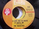 NORTHERN SOUL THE MAJESTICS I LOVE HER SO MUCH IT HURTS ME LINDA DEMO