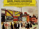 RAVEL LP Piano Concertos *Argerich Abbado DGG dig -88 NM