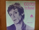 IGGY POP I'm Bored/African Man   PIC SLEEVE BOWIE Stooges Ex/Ex
