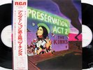 KINKS-PRESERVATION ACT 2-JAPAN ISSUE 2LPs PROMO WL+OBI
