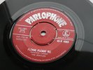 THE BEATLES  ORIG 1963 RED PARLOPHONE 45   PLEASE PLEASE ME   J R DEMO  STAMPERS