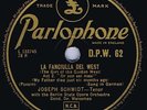JOSEPH SCHMIDT - OR SON SEI MESI & CH'ELLA MI CREDA LIBERO, PARLOPHONE DPW62/E+