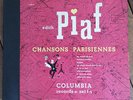 Edith PIAF : Chansons Parisiennes - COFFRET 4 x 78t 78rpm Columbia F-5 US press