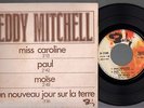 EDDY MITCHELL miss caroline +3 RARE FRENCH BIEM BARCLAY 71 388 EP
