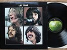 THE BEATLES -  RED APPLE SLEEVE - LET IT BE - ORIGINAL UK 1970 STEREO LP