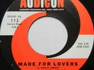 THE PASSIONS 45 Made for Lovers AUDICON Doo Wop ORIGINAL PRESS Excellent #H242