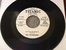HOT ROD R&R INSTRUMENTAL 45RPM RECORD - THE HEYBURNERS - TITANIC 5009 - PROMO