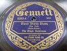 The Black Diamonds: US Gennett 5263:Black Sheep Blues