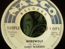 Rocker, Gary Warren, Werewolf, Nasco promo # 6017, vg-