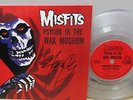 MISFITS PSYCHO IN THE WAX MUSEUM CLEAR VINYL PROMO  7