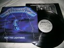 Metallica Ride the Lightning LP Orig Megaforce Records 1st Press MRI 769 Metal