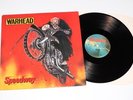WARHEAD -Speedway LP 1984 Mausoleum Rec. iron angel dark wizard living death