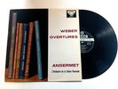 WEBER Overtures, Ernest Ansermet DECCA SXL.2112 ED1 WBG BB UK LP NM
