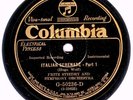 BLACK US ELECTRIC COLUMBIA: STEIDRY CONDUCTS WOLF 'ITALIAN SERENADE' (1930)