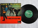 RARE LP 25 cms Lucky BLONDO Multiplication Rock Twist Original FONTANA 1962 BIEM